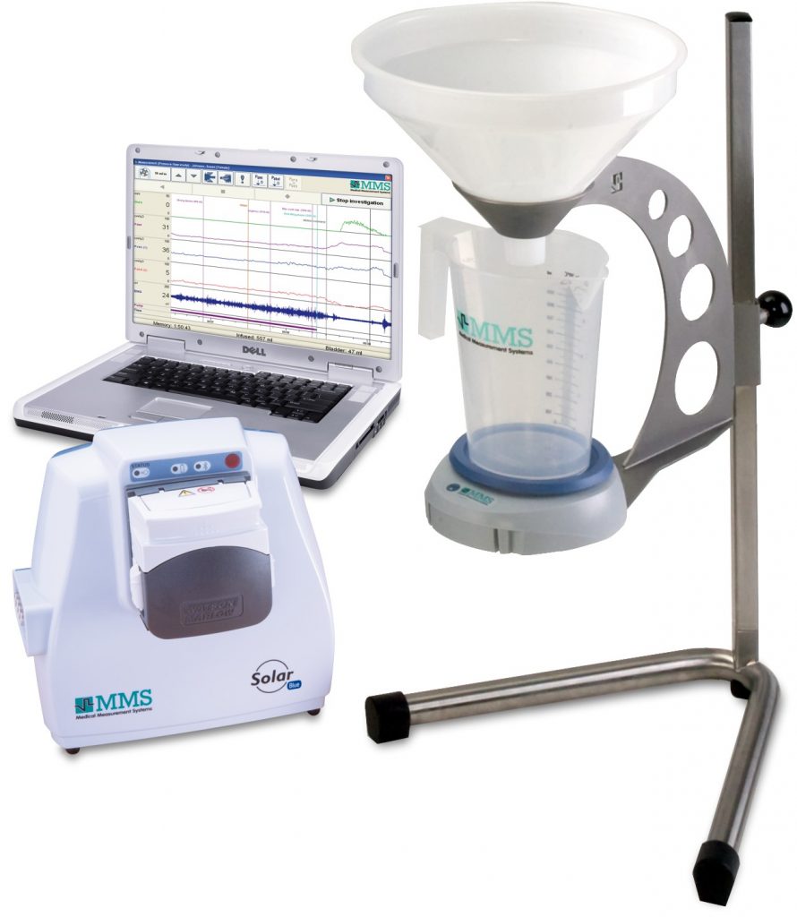 Solar Blue Family of Portable & Wireless Urodynamics Systems Laborie