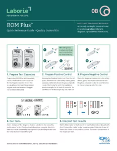 laborie rom plus quick reference guide
