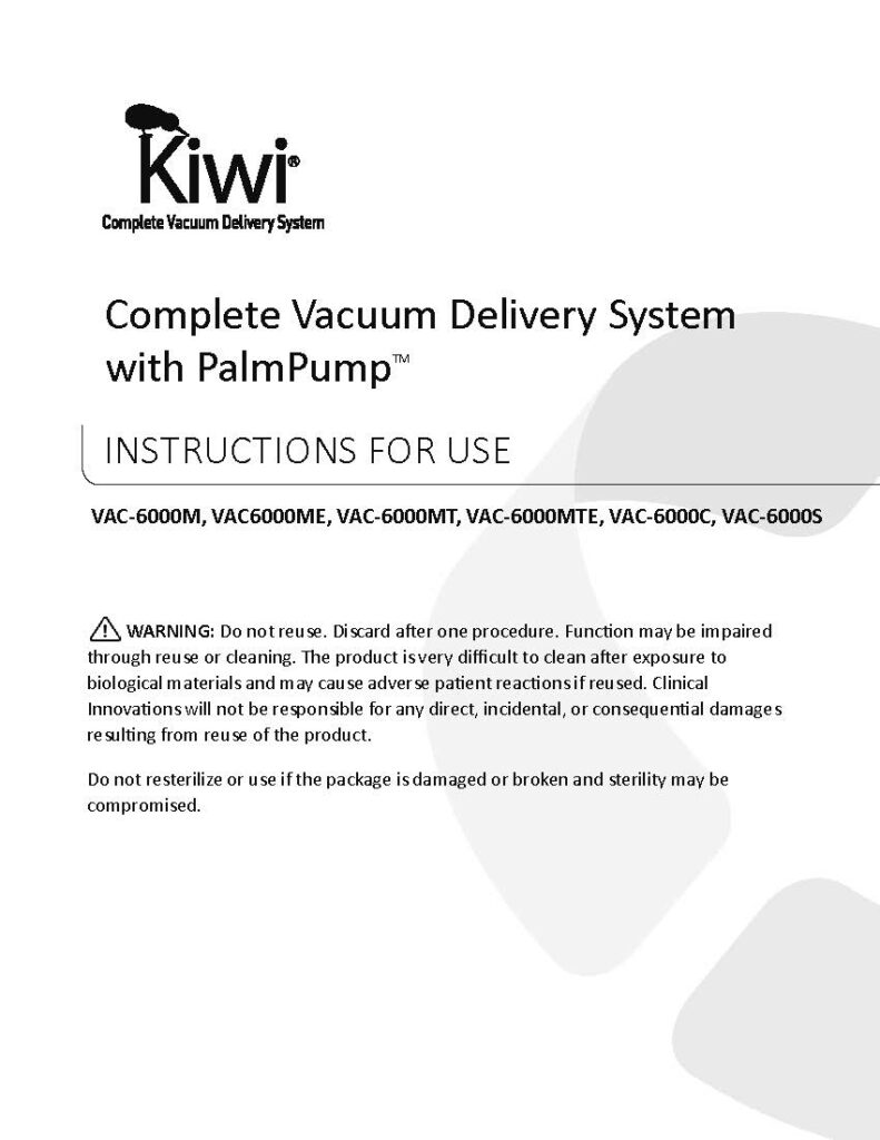 Kiwi® Complete Vacuum Delivery System Laborie