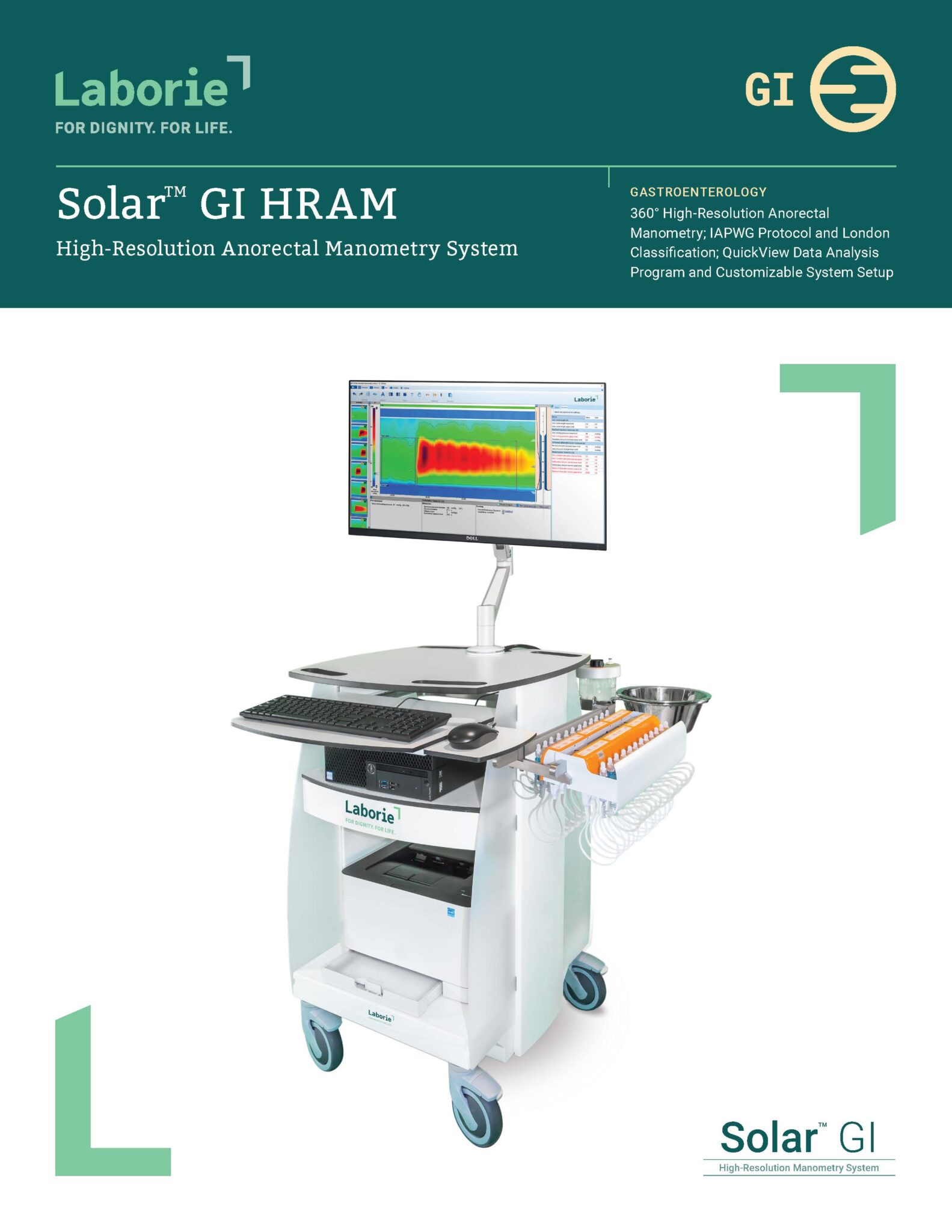 Solar™ GI HighResolution Anorectal Manometry Laborie
