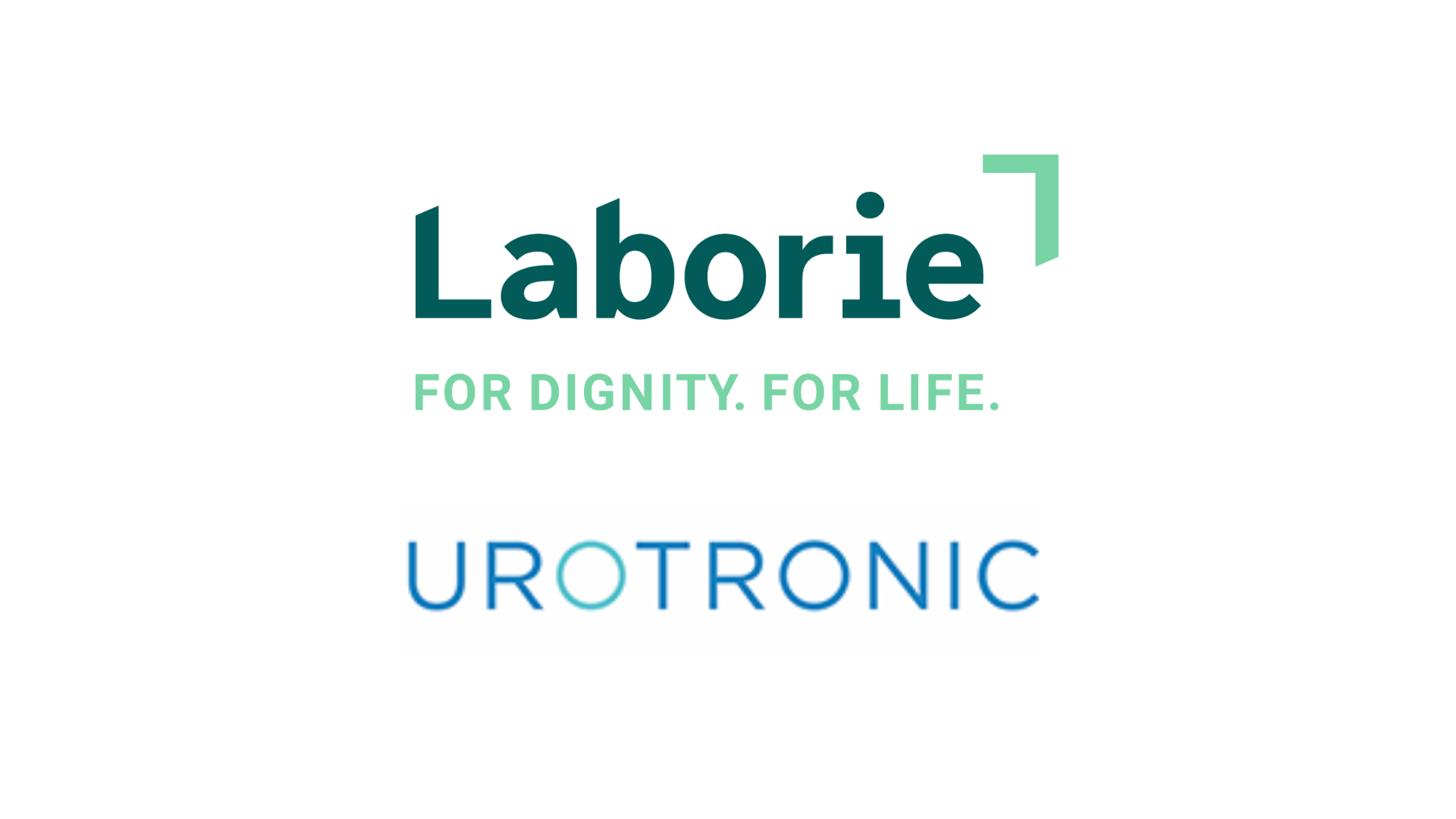 a logo for laborie for dignity for life