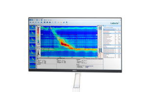 a dell computer monitor displays a laborie program