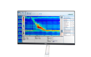 a dell computer monitor displays a laborie program